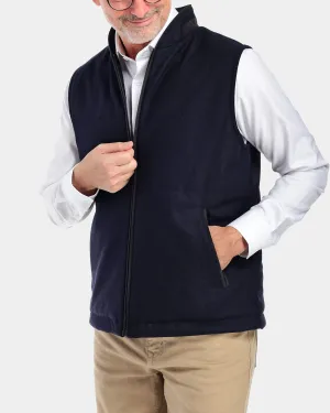 High-Neck Vest