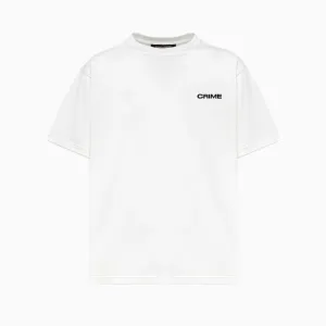 MEN'S LOOSE FIT CREW NECK T-SHIRTWHITE