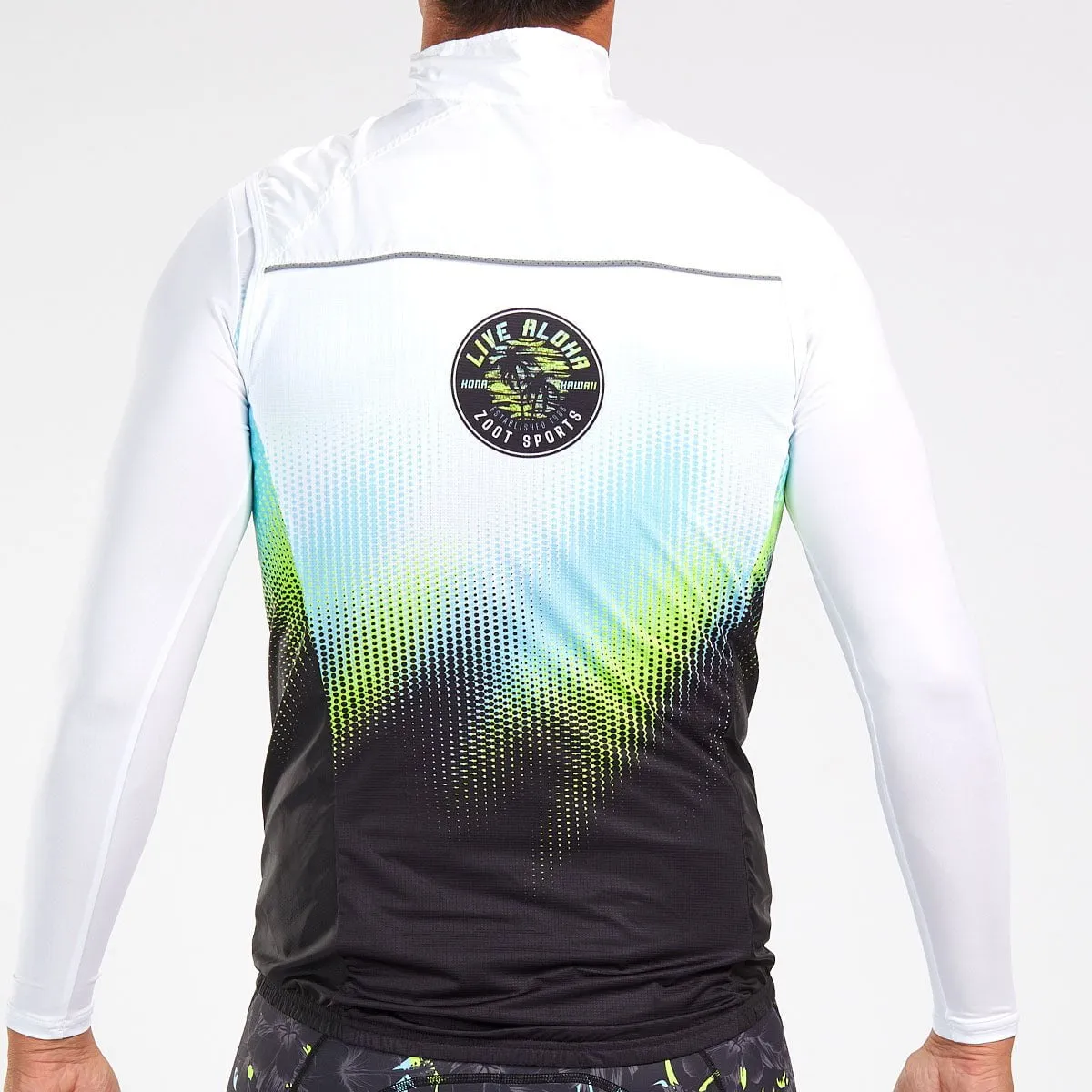 Mens LTD Cycle Vest - Live Aloha