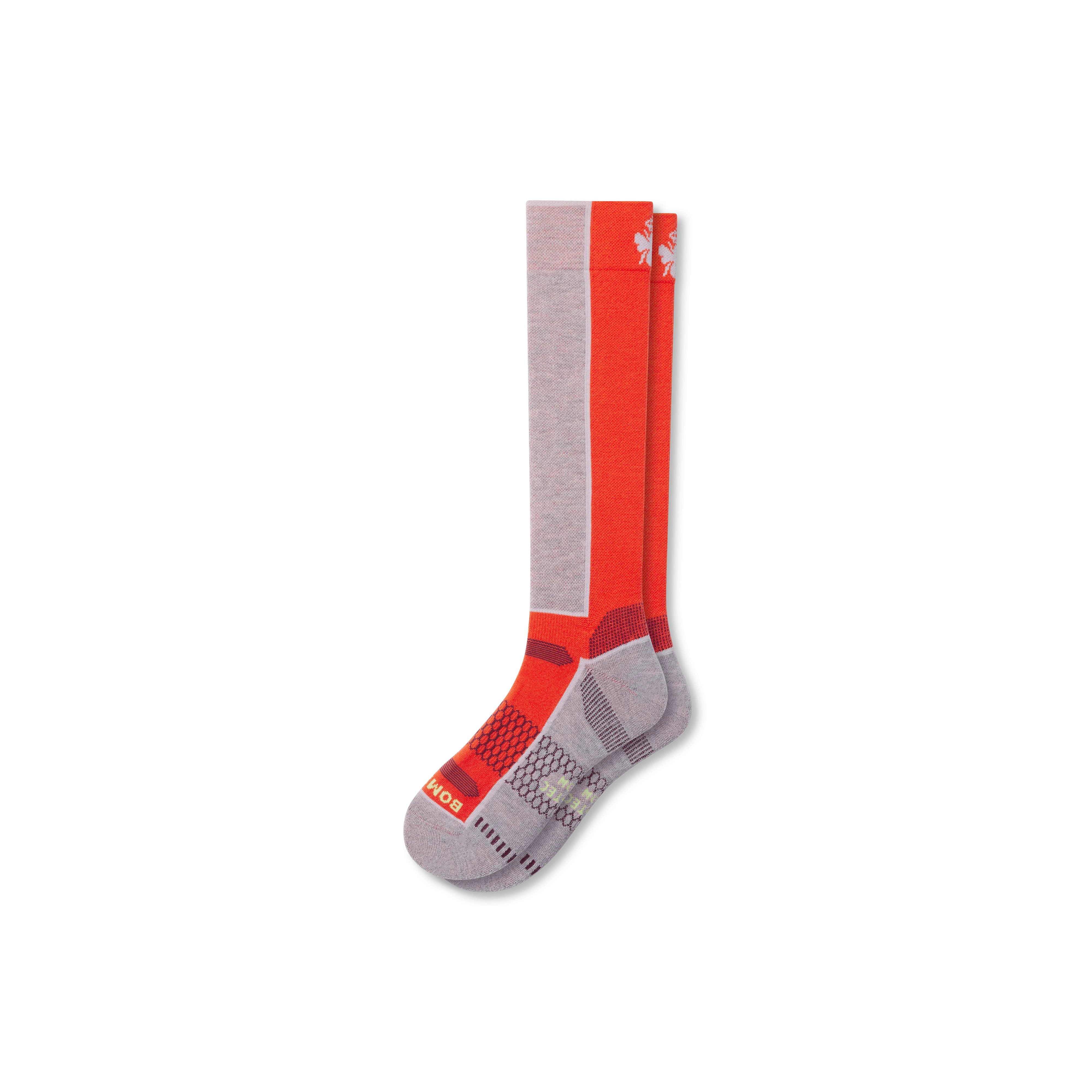 Men's Mid-Cushion Merino Wool Blend Ski & Snowboard Socks