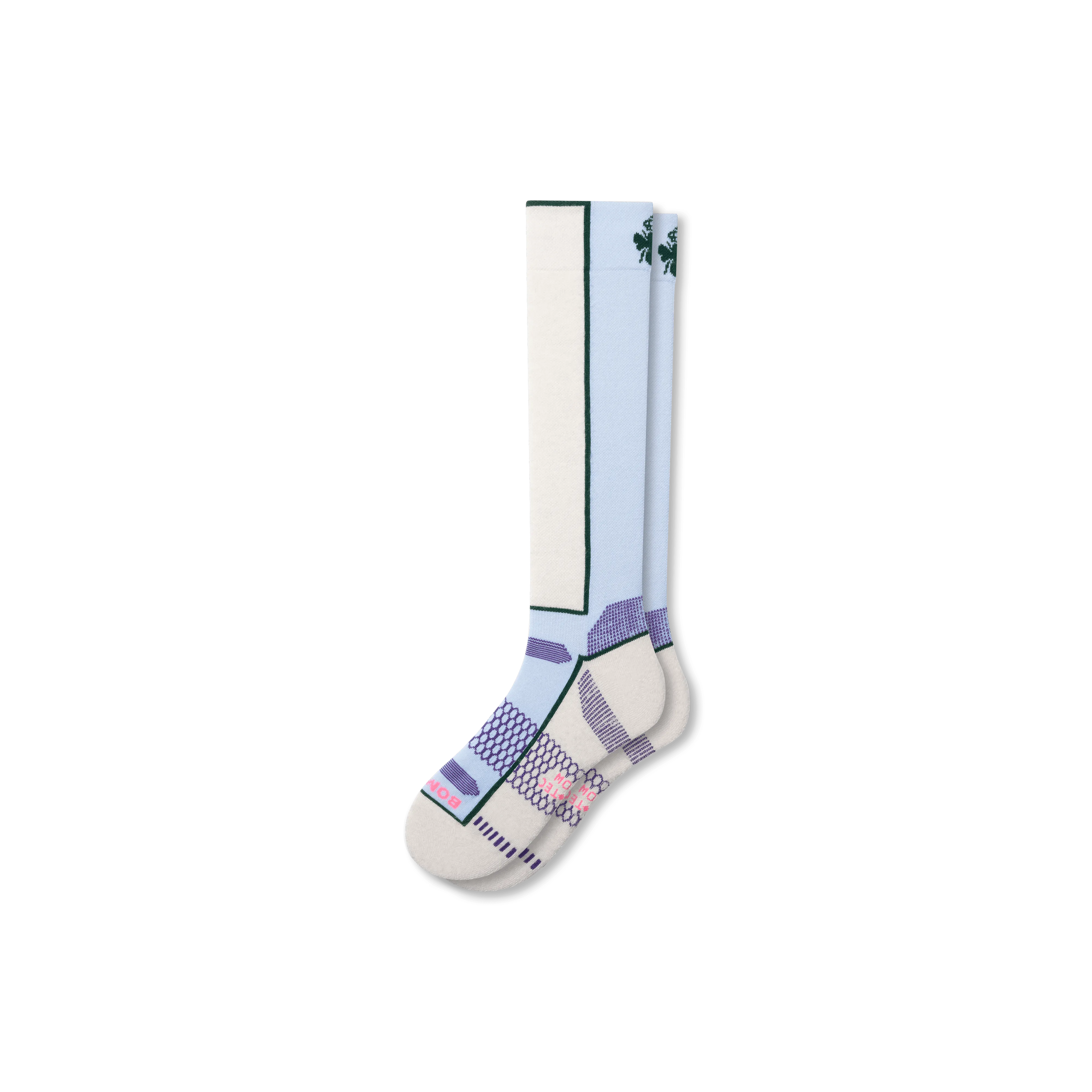 Men's Mid-Cushion Merino Wool Blend Ski & Snowboard Socks