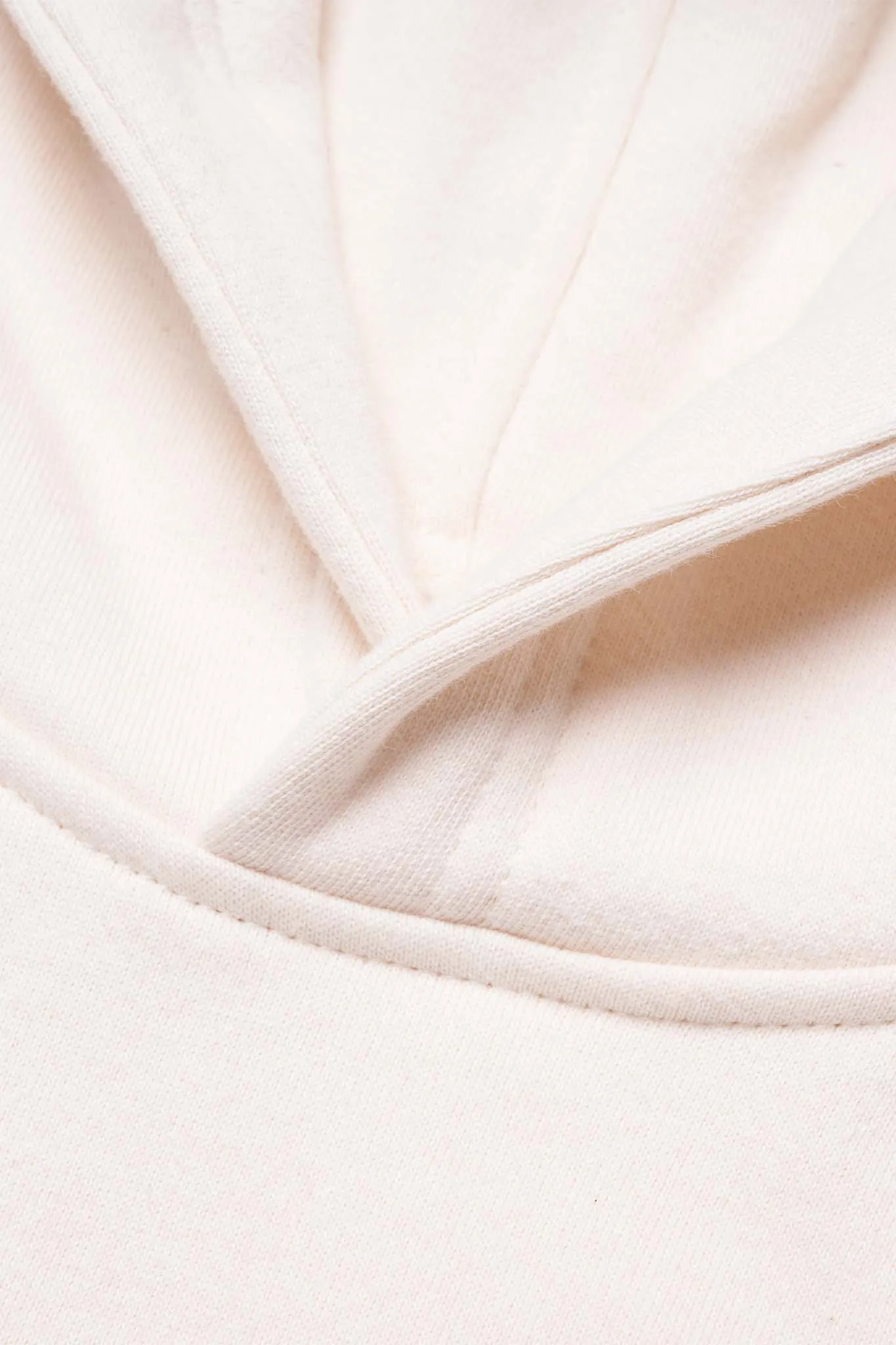 Men's Organic Hoodie Sweatshirt in Natural