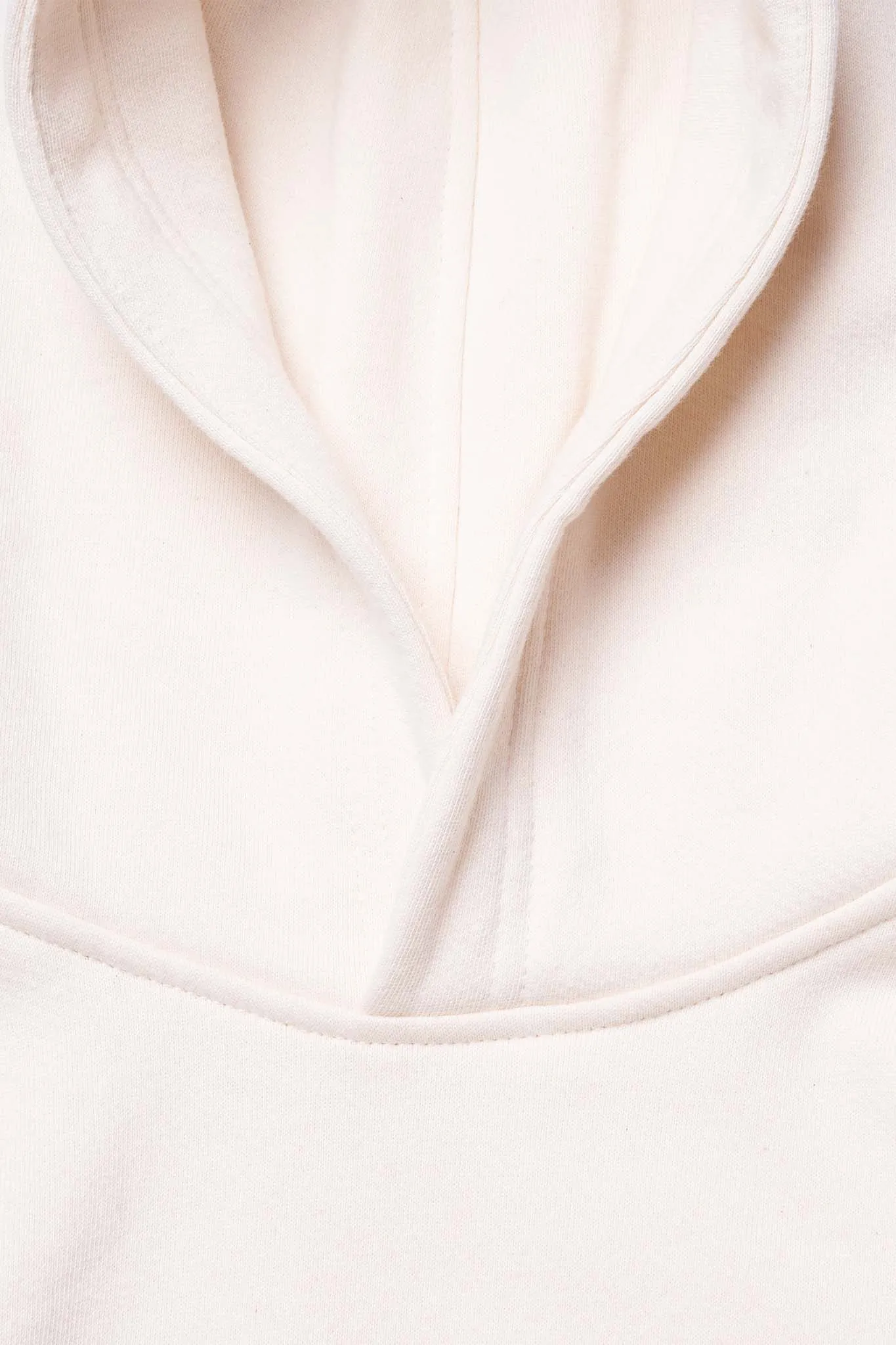 Men's Organic Hoodie Sweatshirt in Natural