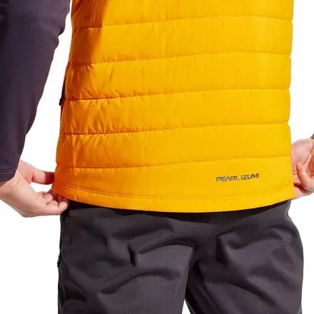 Men's Summit Ecoloft vest PEARL iZUMi, Sunfire/Urban Sage