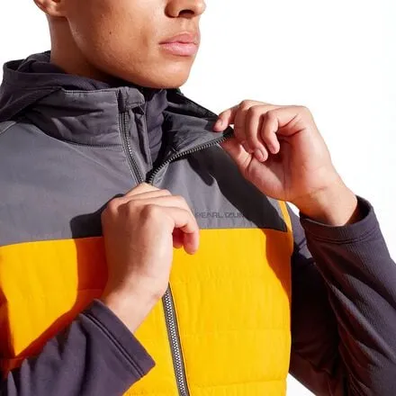 Men's Summit Ecoloft vest PEARL iZUMi, Sunfire/Urban Sage