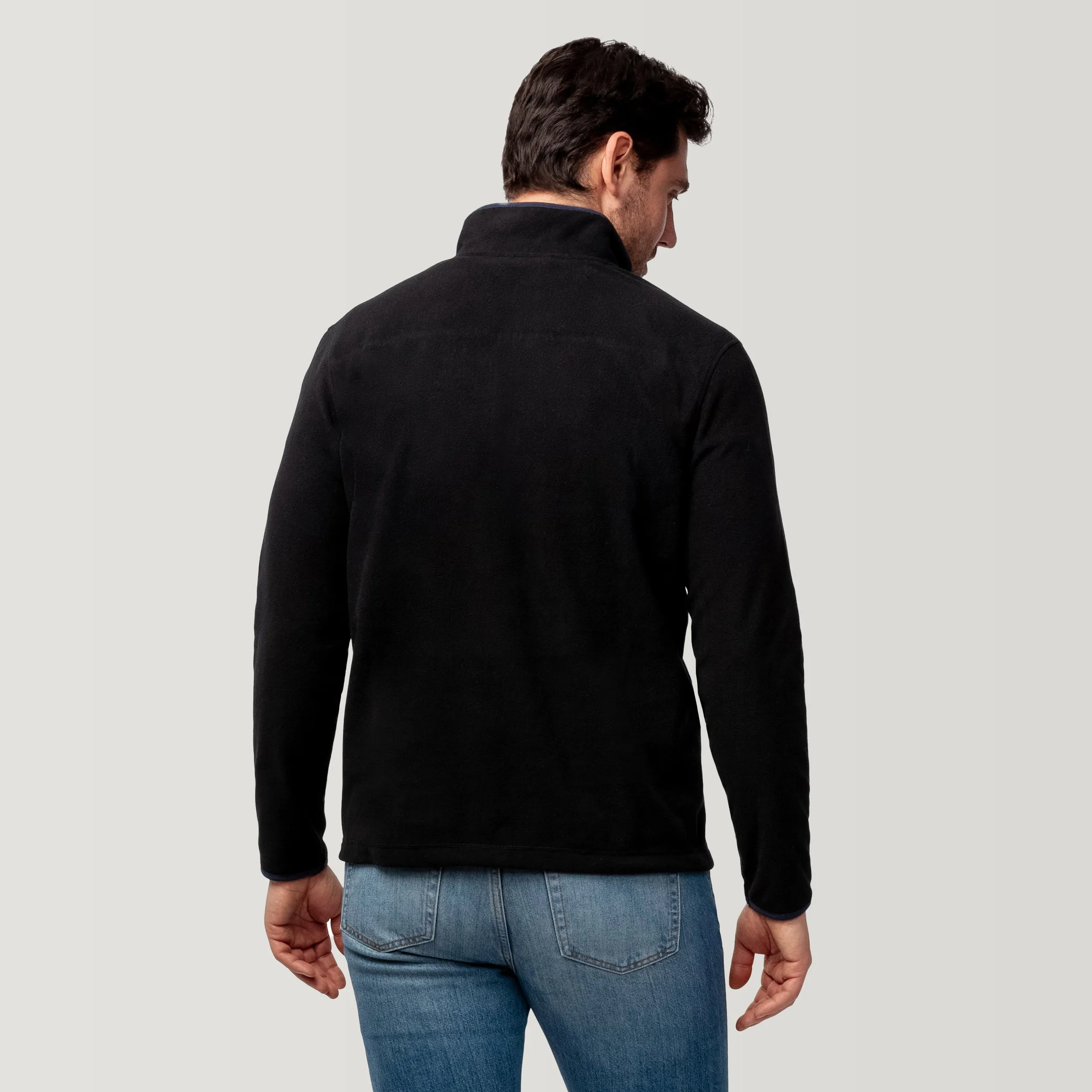 Men's Super Soft Microfleece 1/2 Zip Shirt