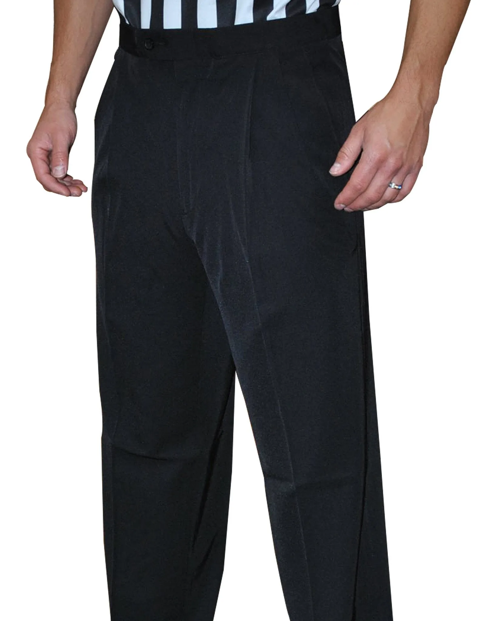 Men's Tapered Fit Lightweight 4-way Stretch Slacks - Pleated