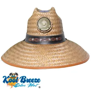 Men's Thurman with Band Solar Hat - Sun Hat with Fan, Large