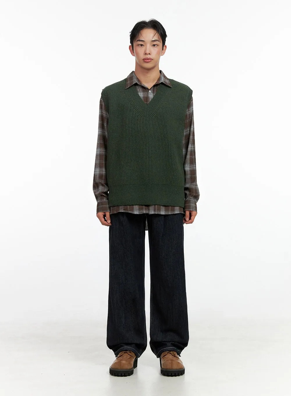 Men's V-Neck Vest IN426