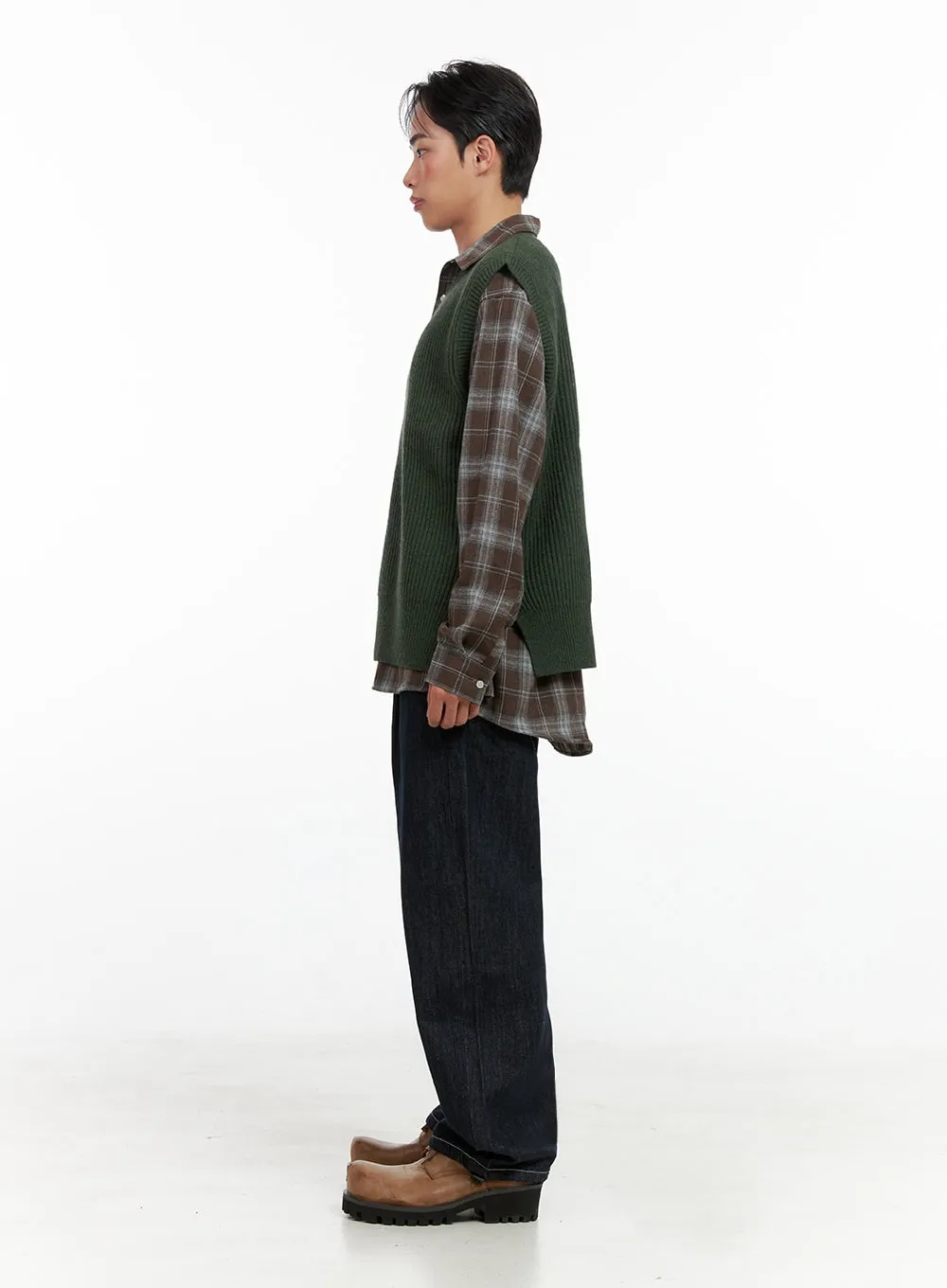 Men's V-Neck Vest IN426