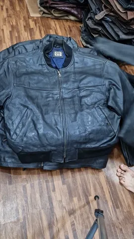 Mens vintage bike style leather jackets