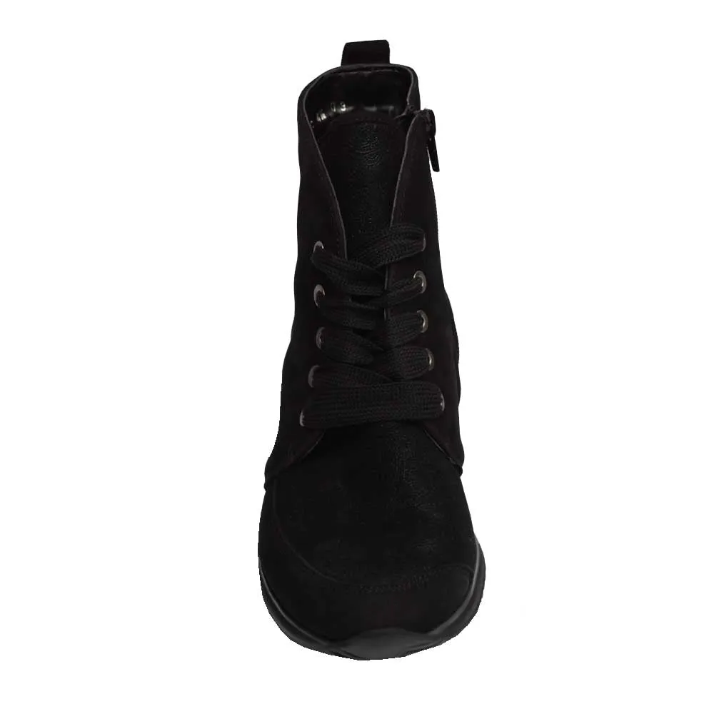 Mercy Stch Lace Boot Black