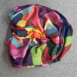 MERINO WOOL SCARF NEBULUS