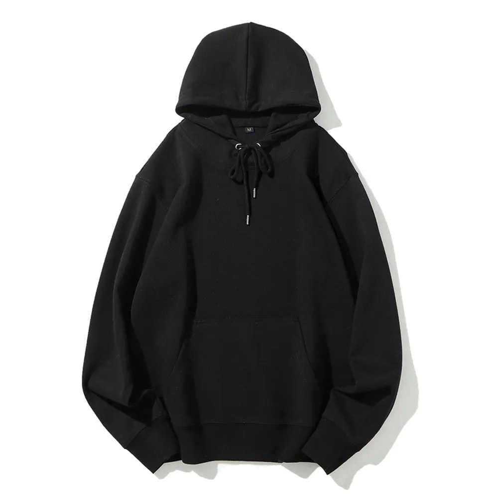 Merry Christmas Tree Graphic Pullover With Kangaroo Pocket Hoodies