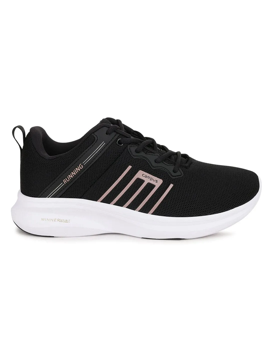 METRO Black Men's Running Shoes