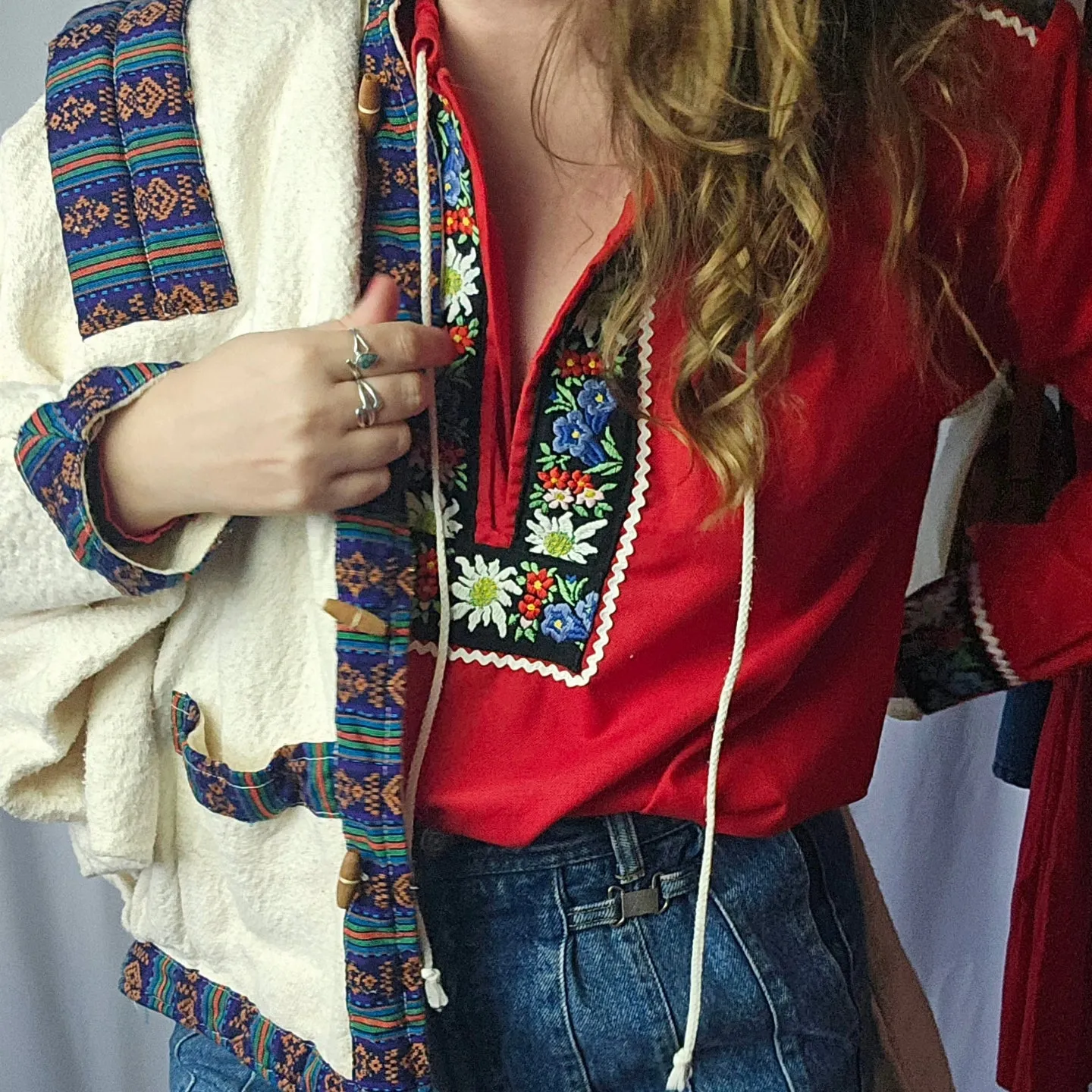 MEXICAN COTTON JACKET M
