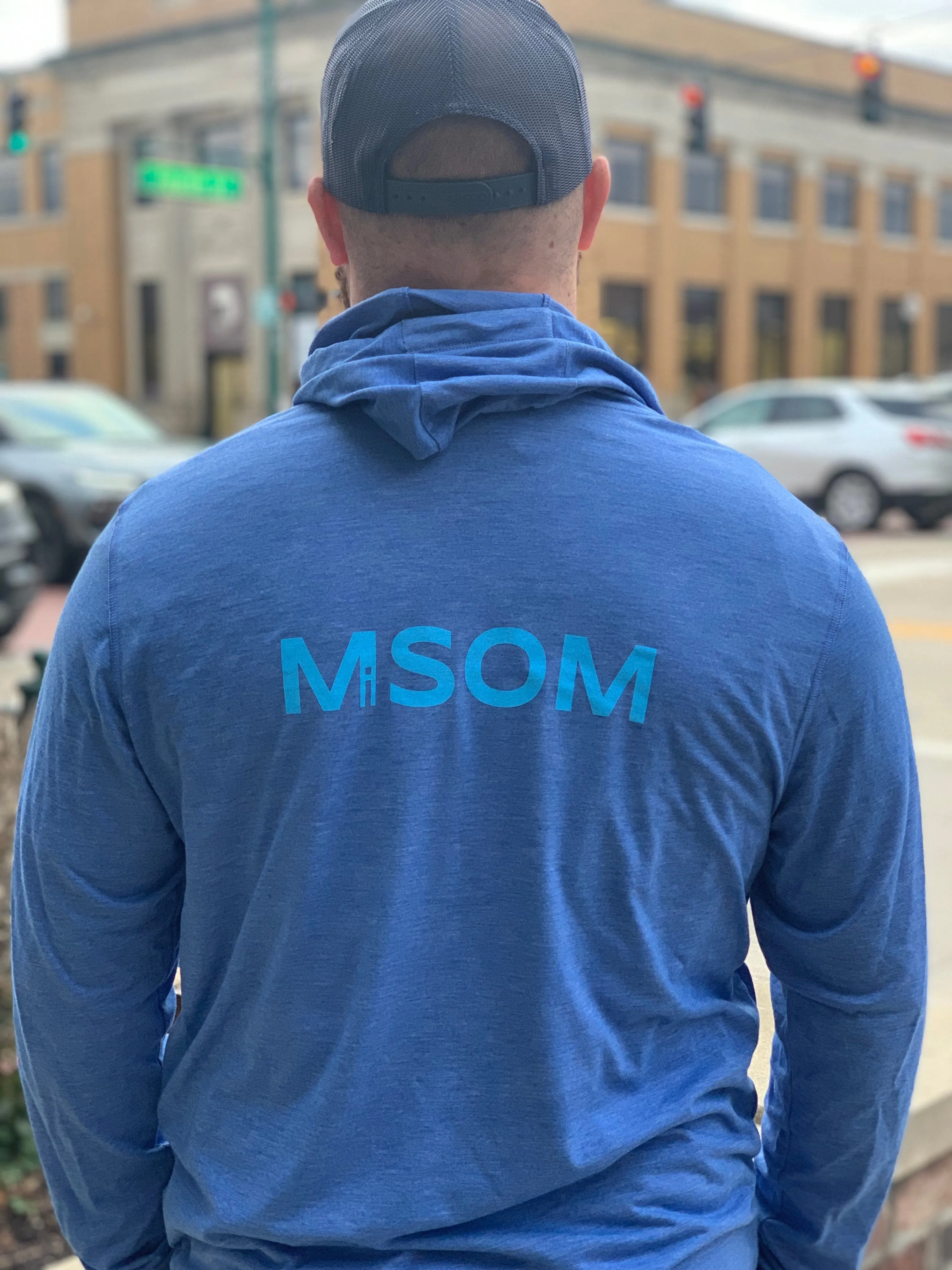 mi Tri-Blend Lightweight Hoodie
