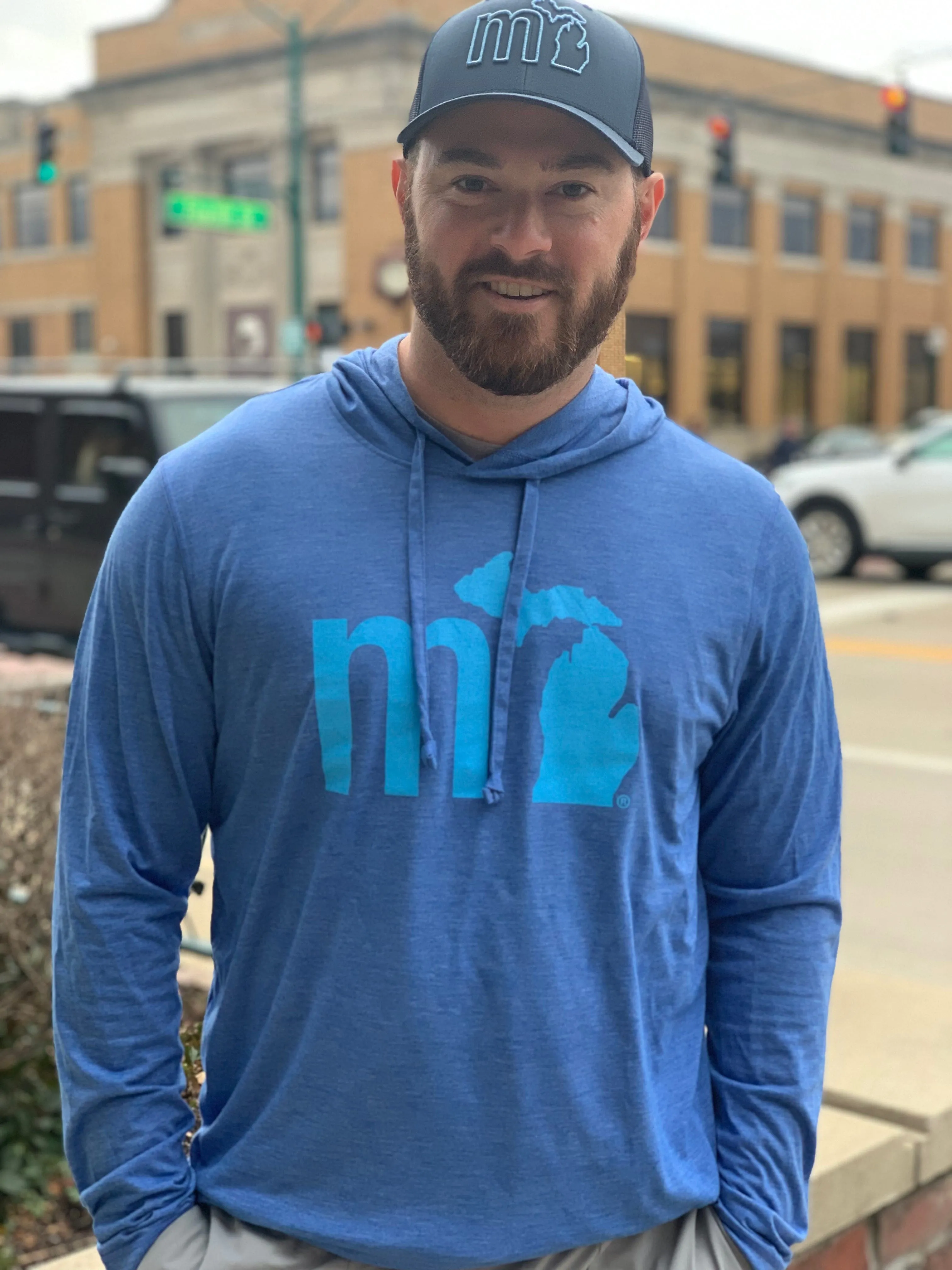 mi Tri-Blend Lightweight Hoodie