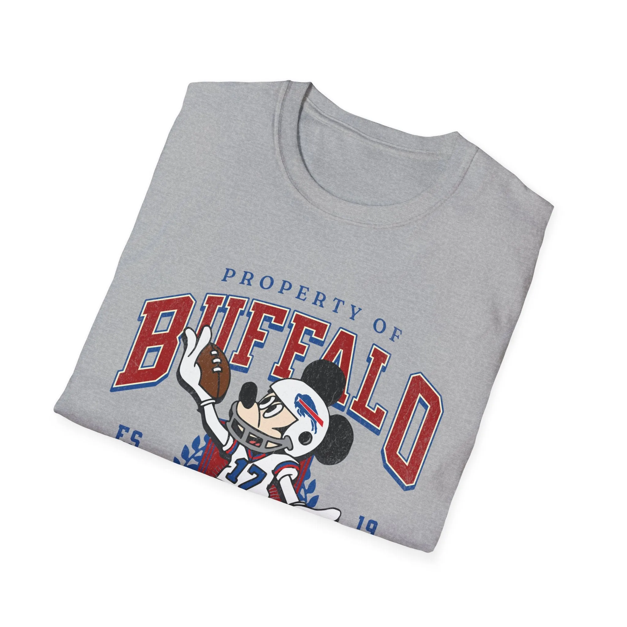 Mickey Buffalo Football Touchdown T-Shirt