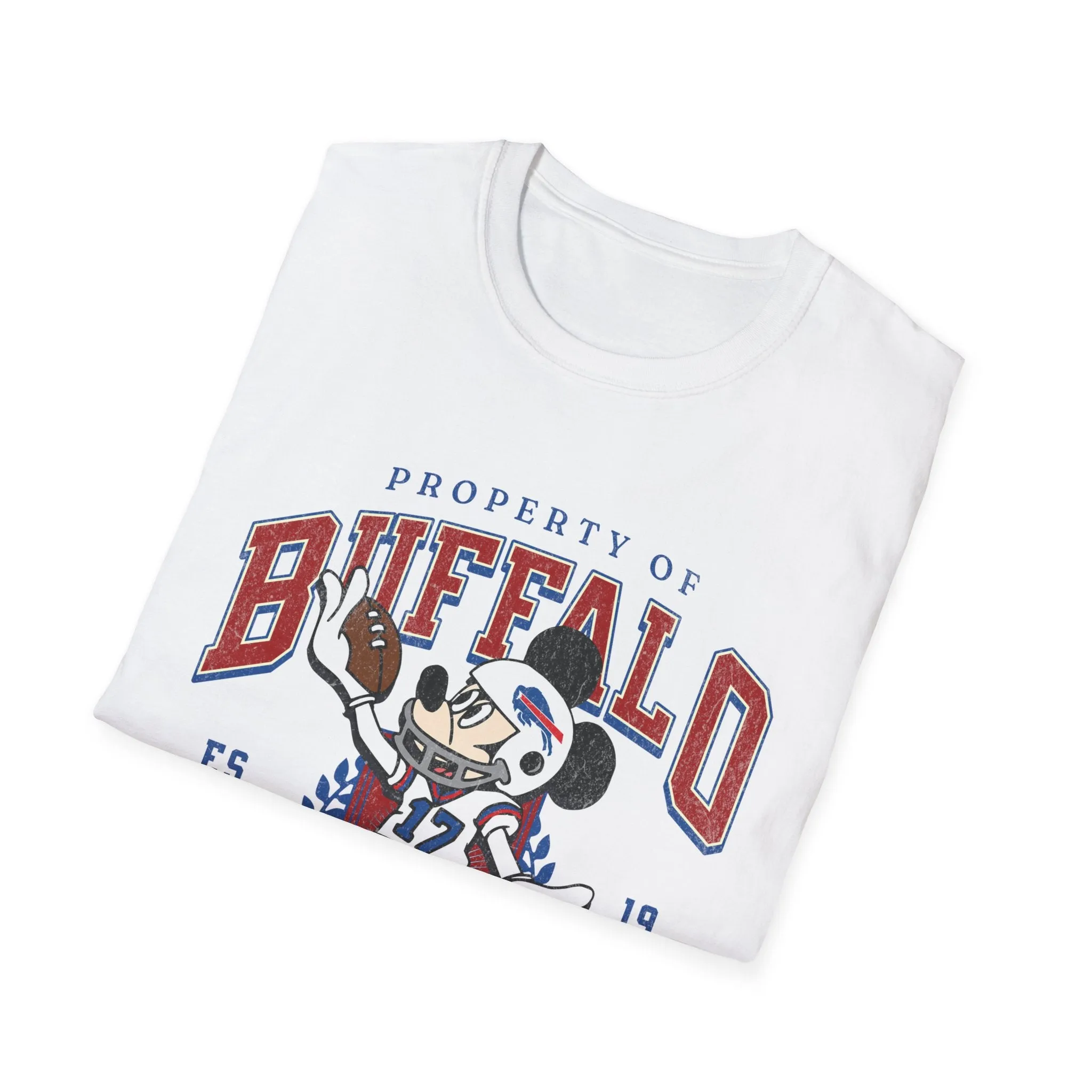 Mickey Buffalo Football Touchdown T-Shirt