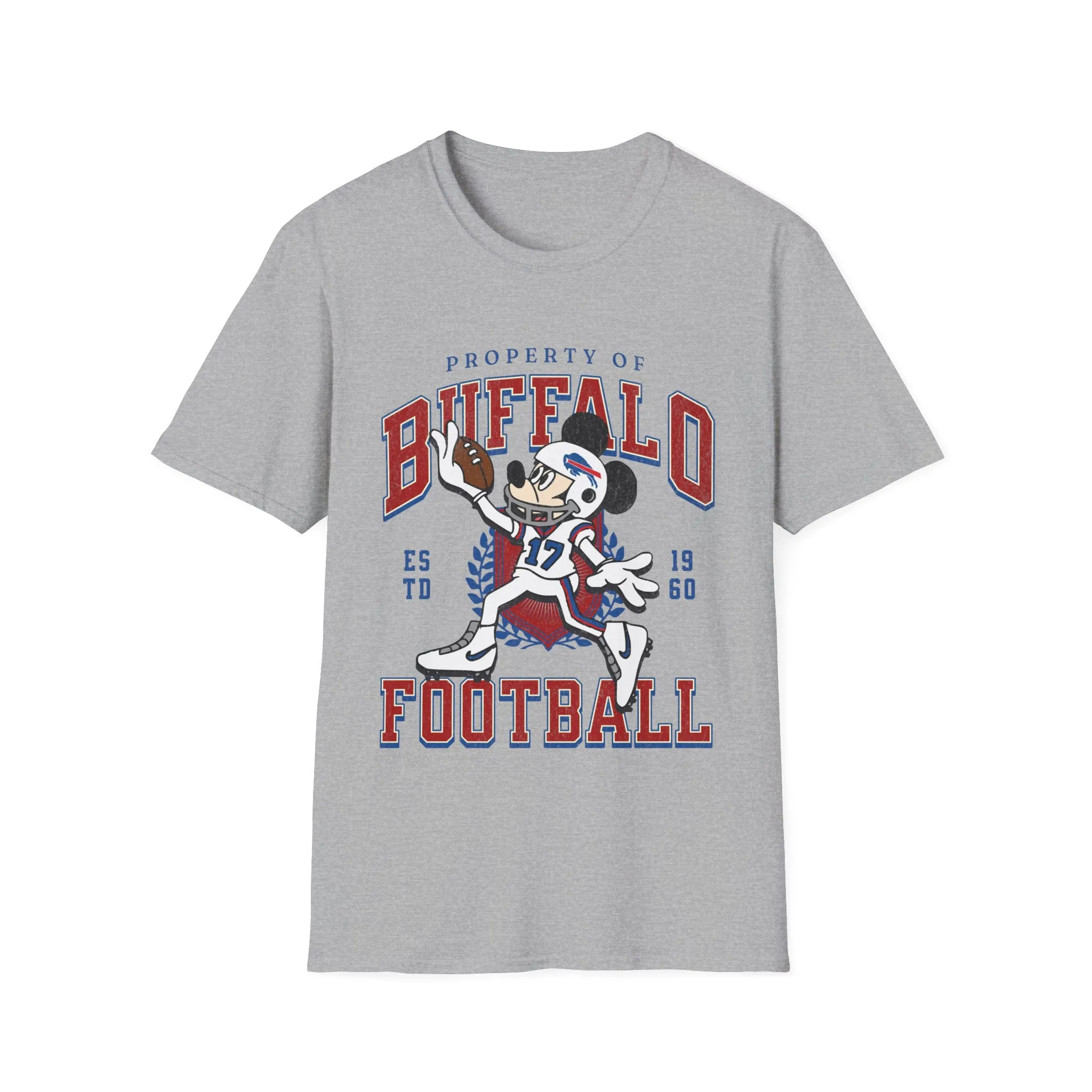 Mickey Buffalo Football Touchdown T-Shirt