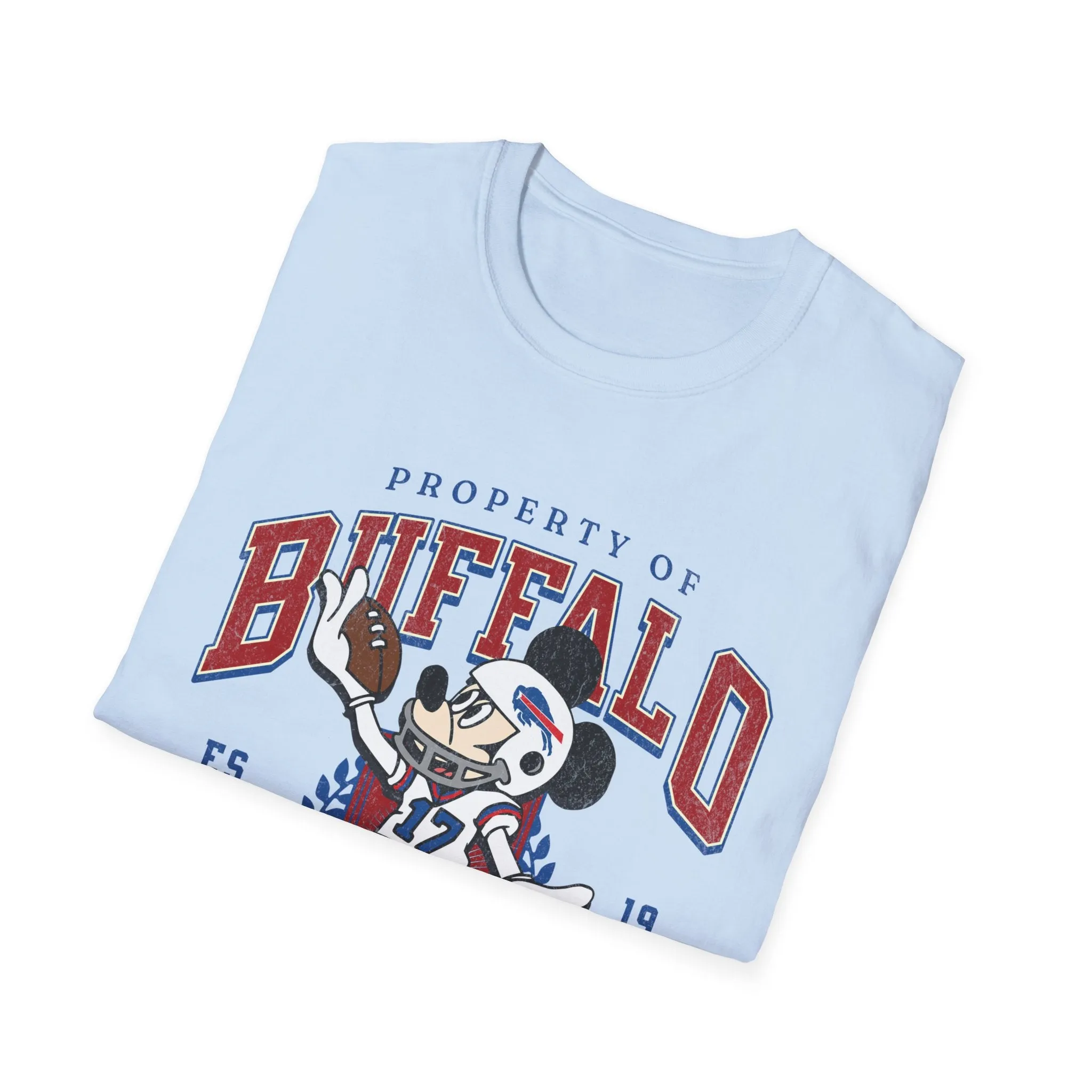 Mickey Buffalo Football Touchdown T-Shirt