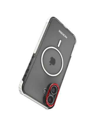 MICRODIA CRYSTAL GEAR™ High Transparency Protective iPhone Case - White