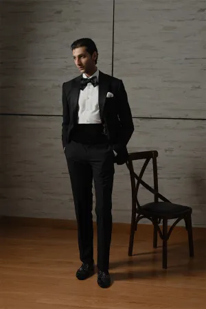 MID-NIGHT BLACK TUXEDO SUIT