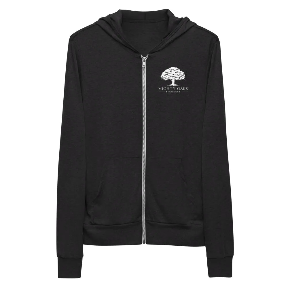 Mighty Oaks Zip Hoodie - Unisex