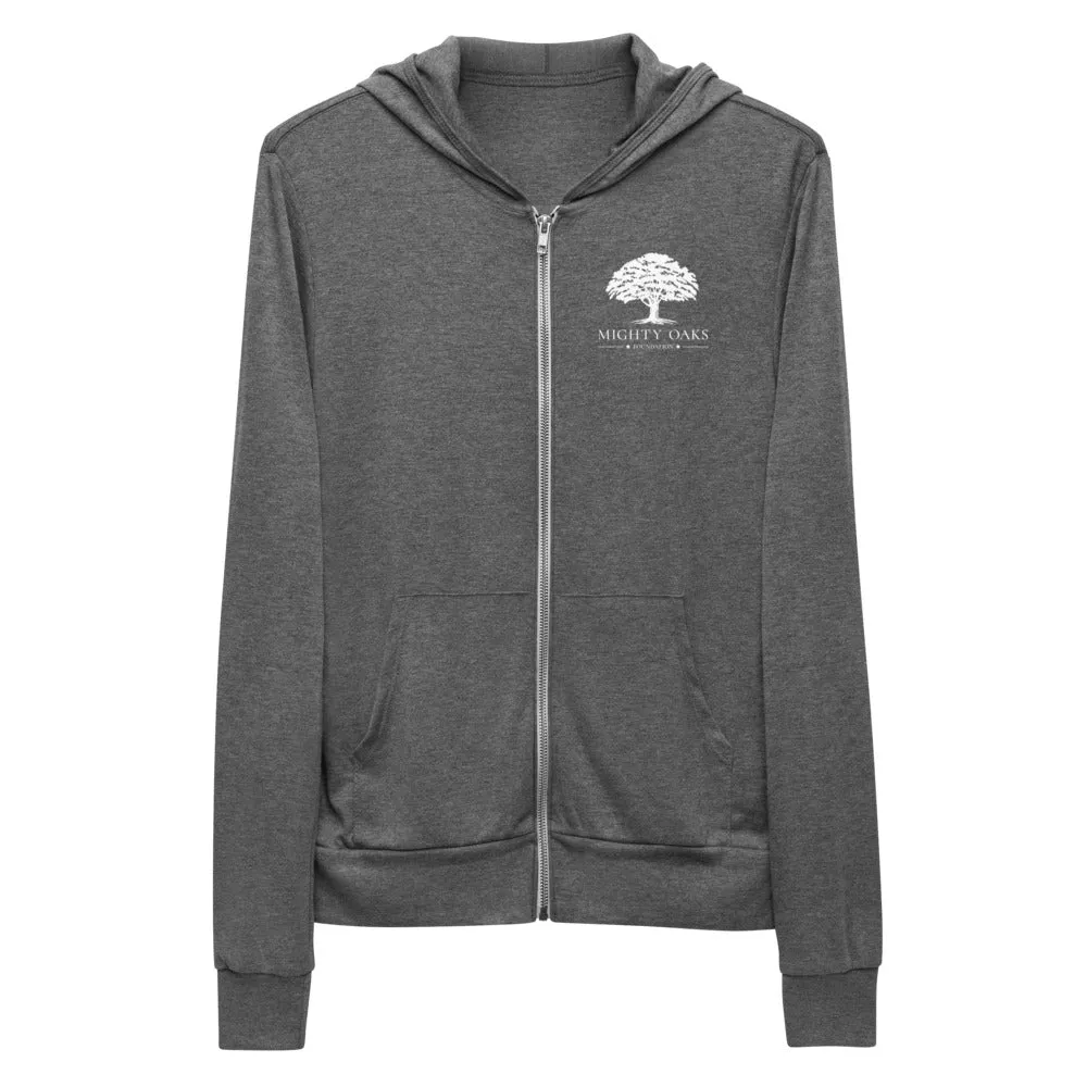 Mighty Oaks Zip Hoodie - Unisex