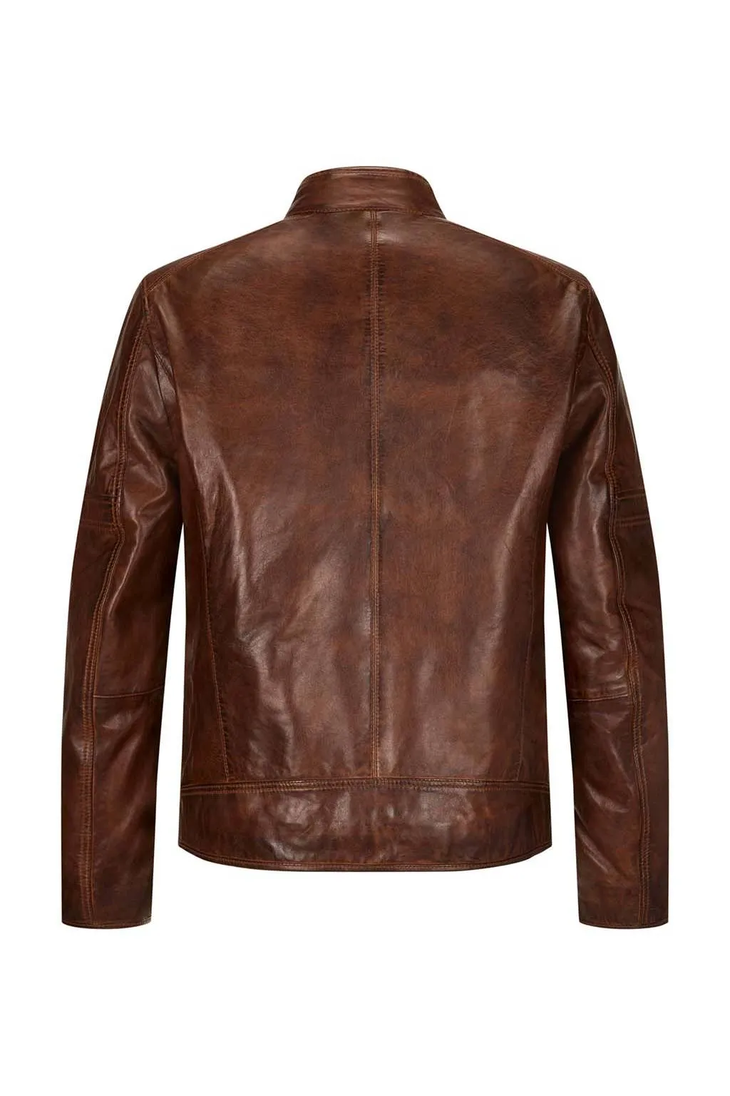 Milestone - Nappa Leather Jacket, Brown