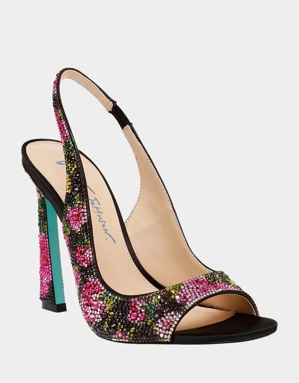 MINA BLACK/PINK FLORAL