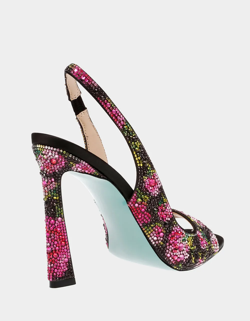MINA BLACK/PINK FLORAL