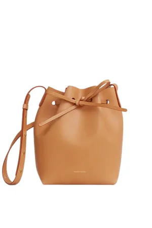 Mini Bucket Bag in Cammello/Dolly