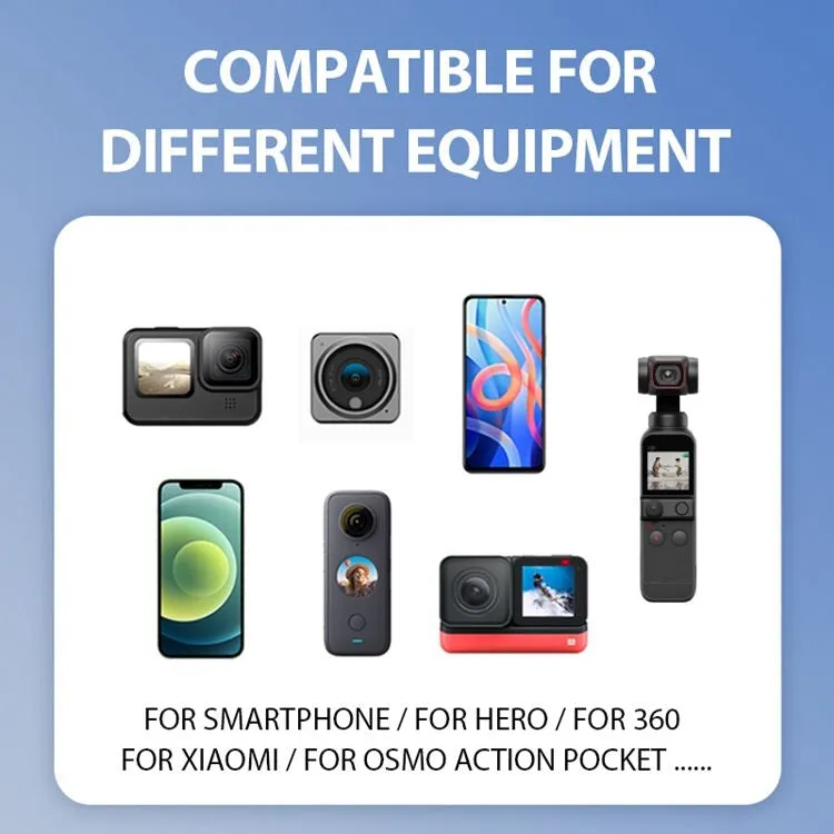 Mini Collar Lazy Adjustable Neck Bracket for GoPro Action Camera Smartphones