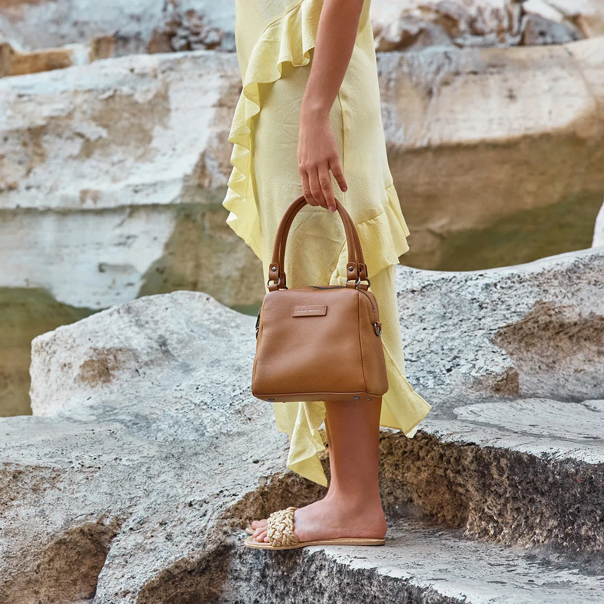 Mini Mountains Bag - Tan