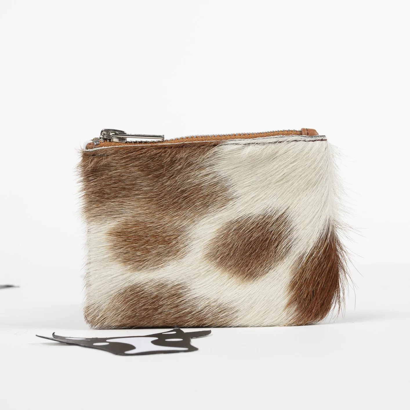 Miniature Moo Fur Coin Purse