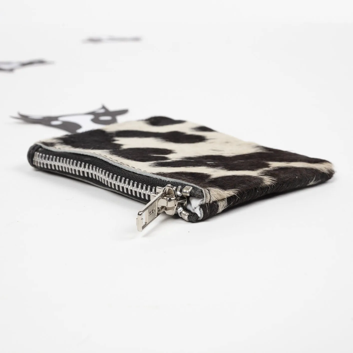 Miniature Moo Fur Coin Purse