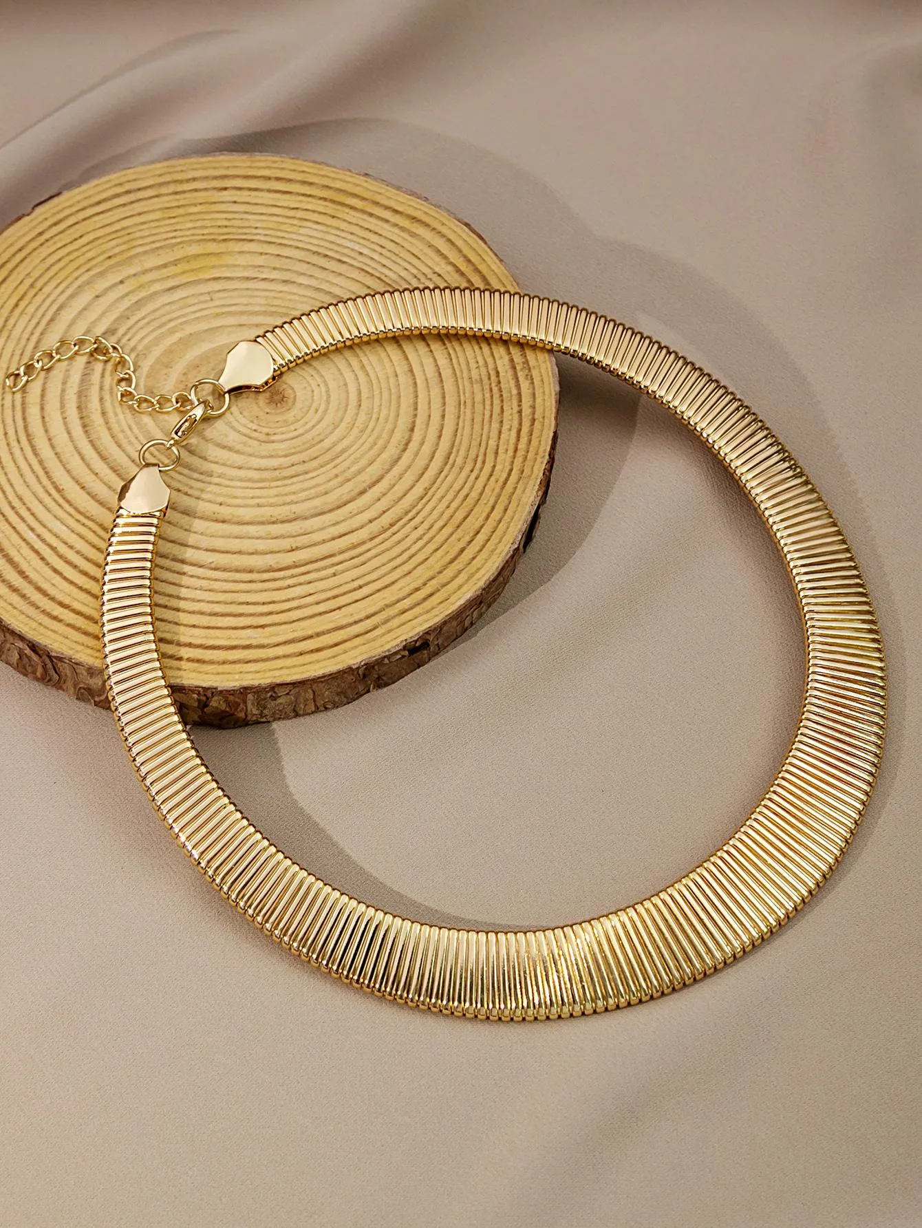 Minimalist Chain Necklace Statement Necklace Modern Necklace for Women