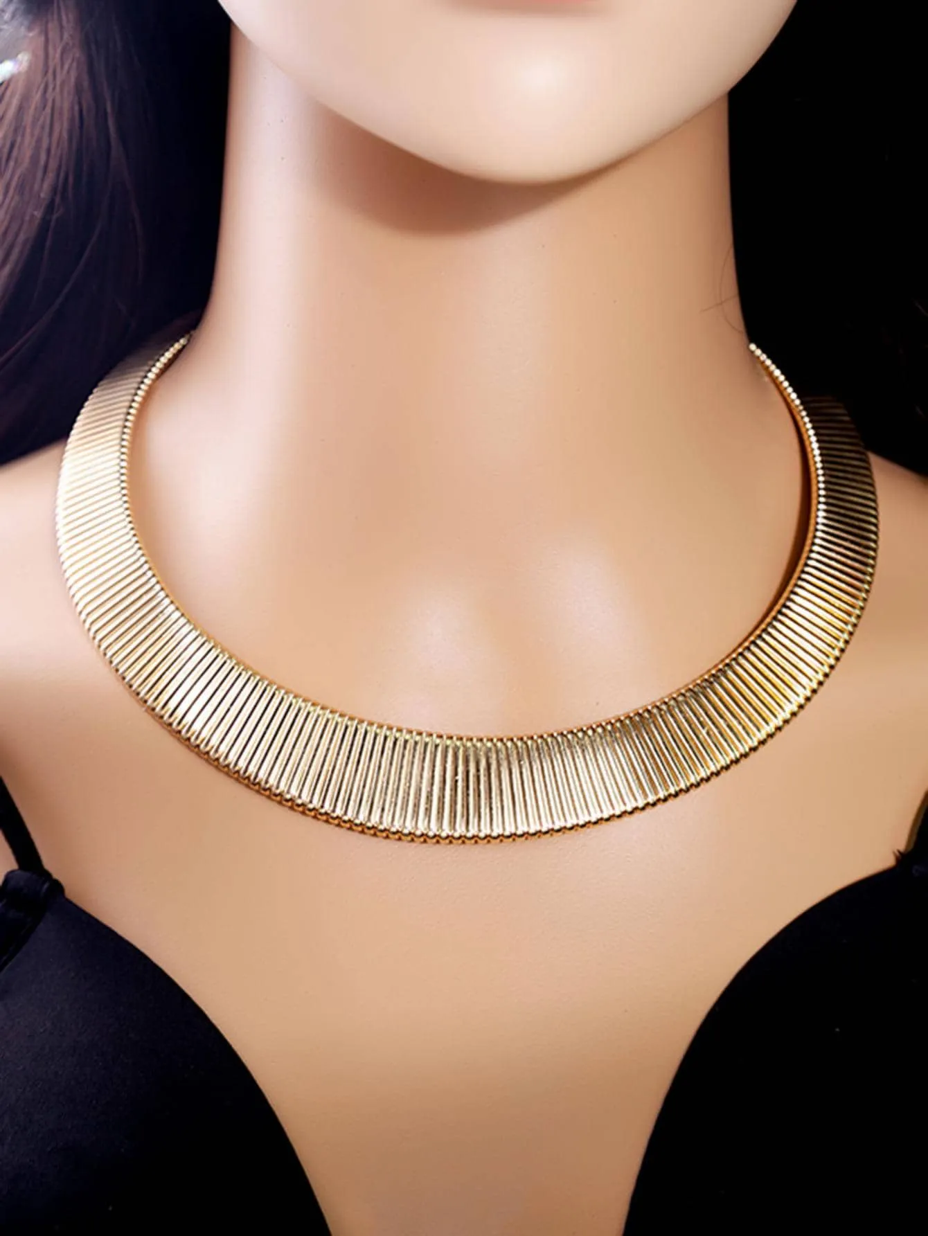 Minimalist Chain Necklace Statement Necklace Modern Necklace for Women