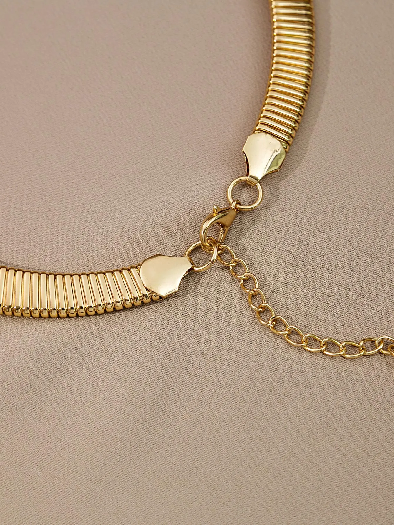 Minimalist Chain Necklace Statement Necklace Modern Necklace for Women