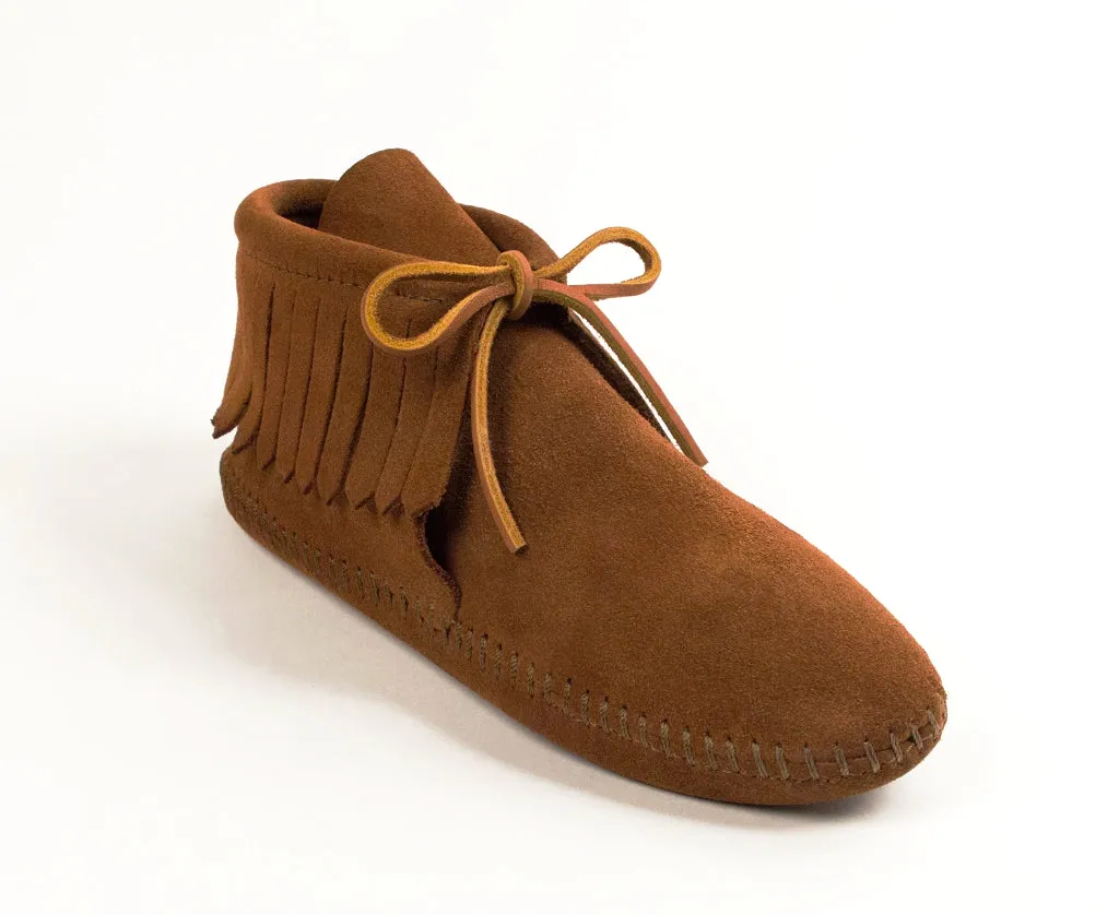 Minnetonka Women's Classic Fringe Softsole Boot
