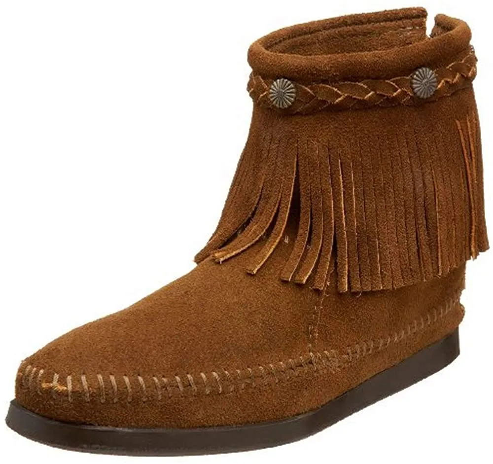 Minnetonka Women's Hi Top Back Zip Boot