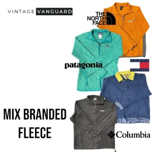 Mix Branded Fleece Jackets: 12pcs