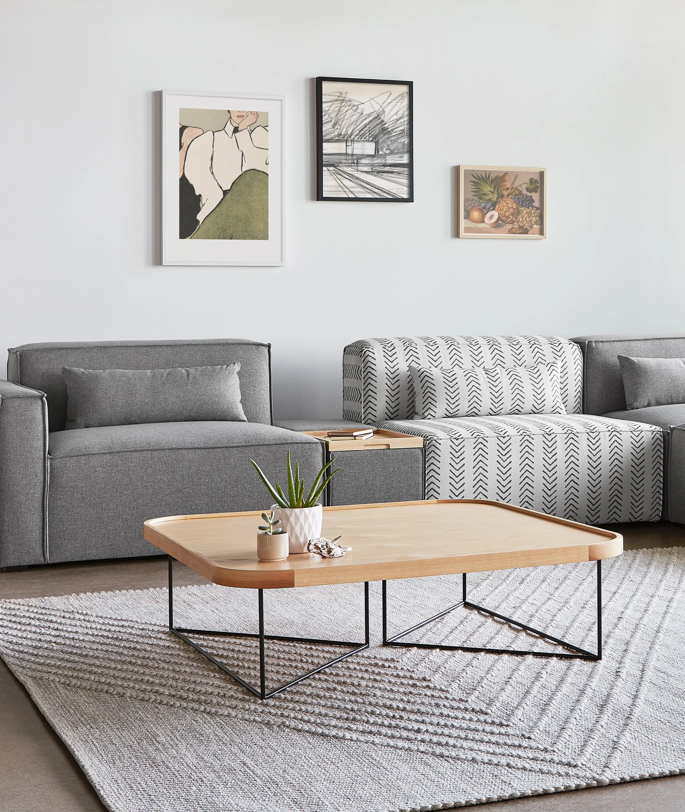 Mix Modular Armless Chair - More Options
