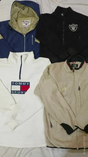 Mixed branded fleece