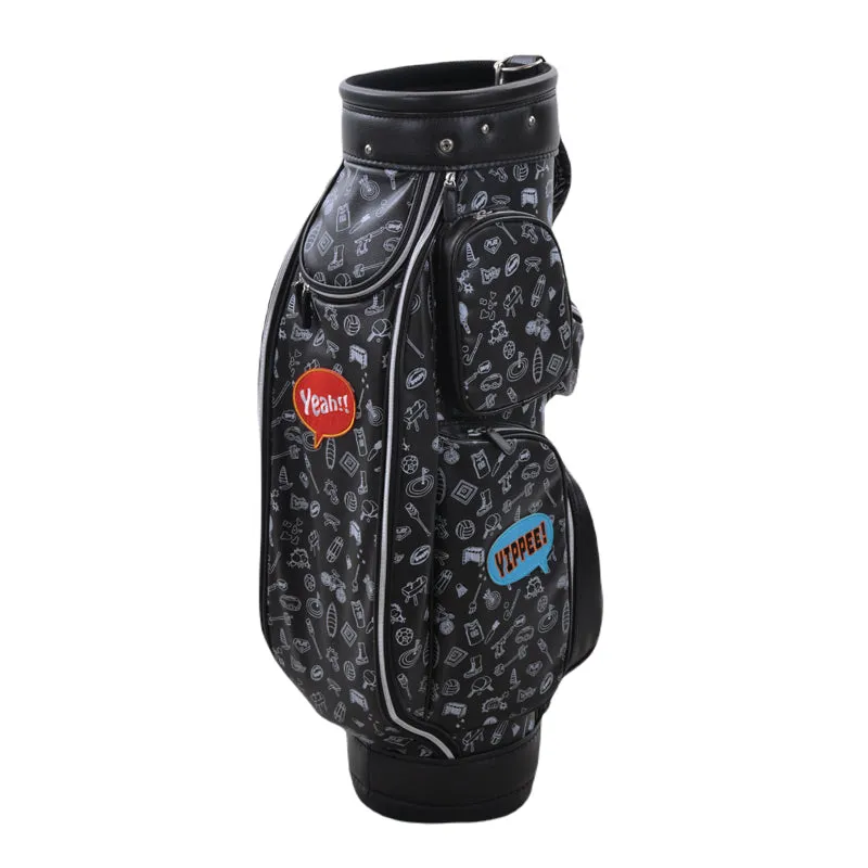 MIZUNO Enjoy Sports 9" Cart Bag (Black)
