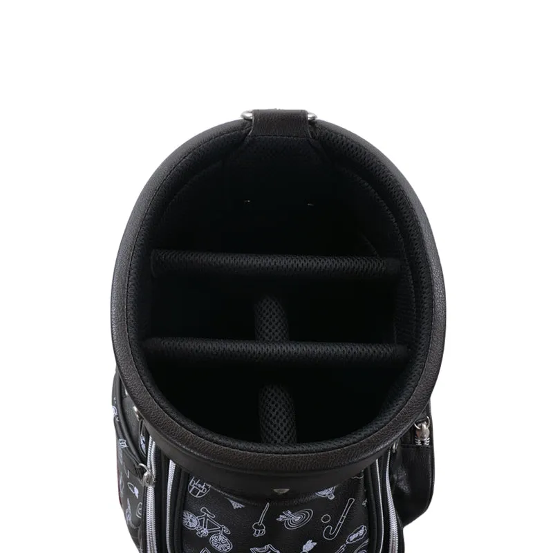 MIZUNO Enjoy Sports 9" Cart Bag (Black)