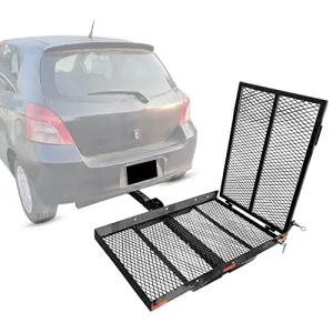 Mobility Hitch Mounted Carrier for Wheelchairs, Electric Scooters and More (400 lbs. limit)