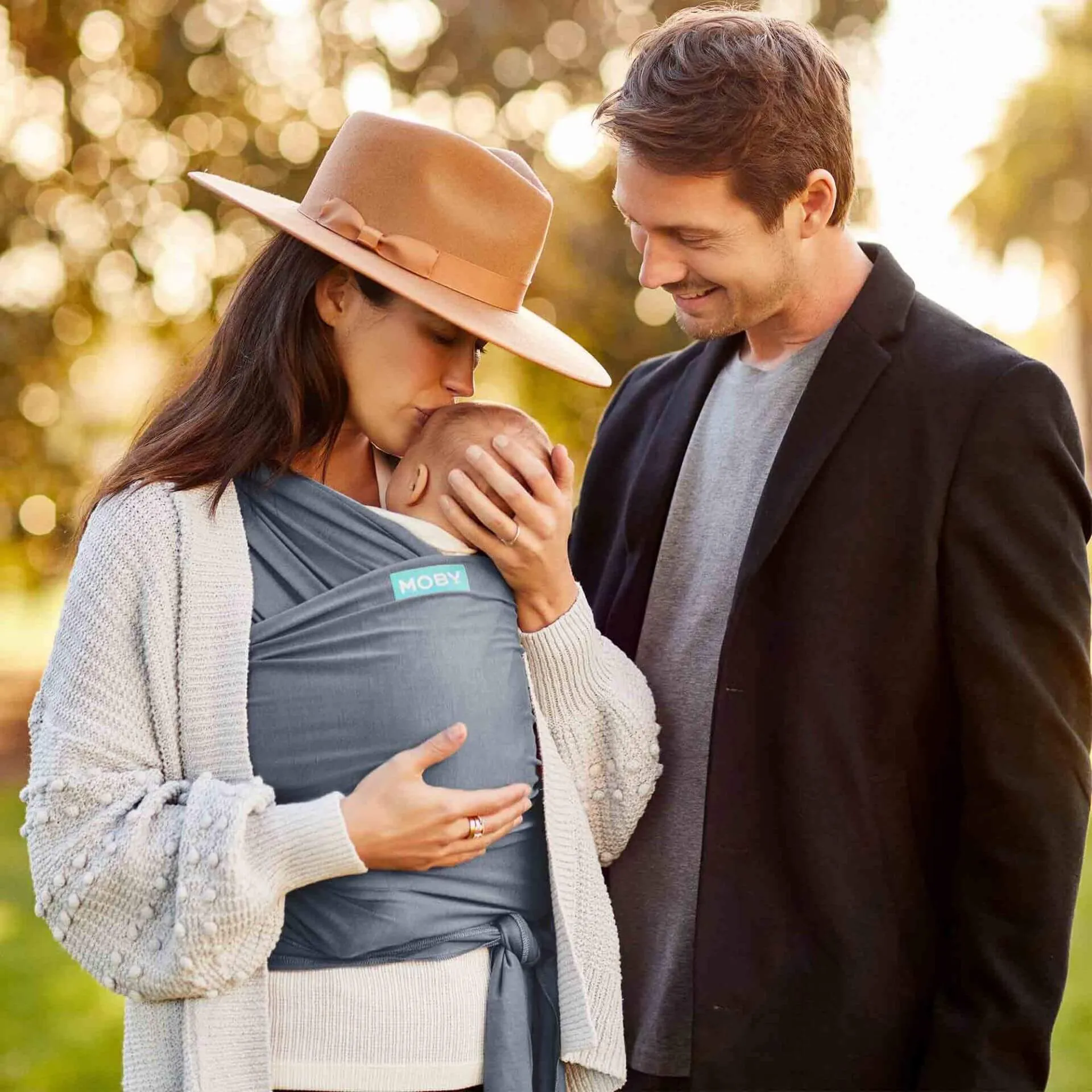 Moby Classic Baby Wrap (Flint)
